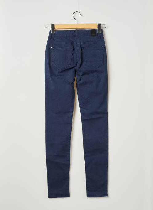 Pantalon slim albastru SANDWICH femeie