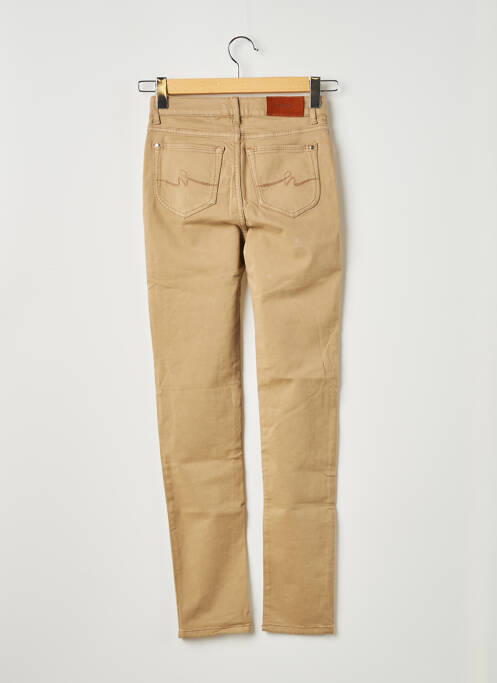 Pantalon slim bej VOTRE NOM femeie
