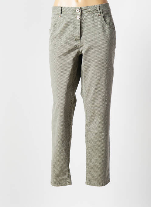 Pantalon slim verde CECIL femeie