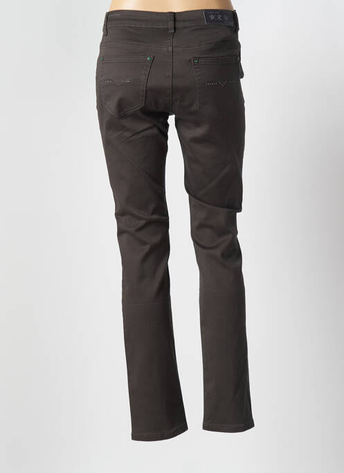 Pantalon slim verde YZY femeie