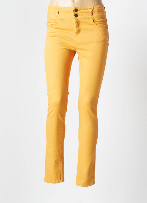 Pantalon slim galben PHILDAR femeie