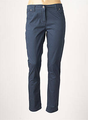 Pantalon slim albastru ESPRIT DE LA MER femeie