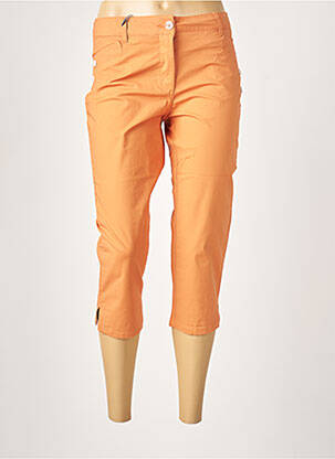 Pantalon trei sferturi maro BASTINGAGE femeie