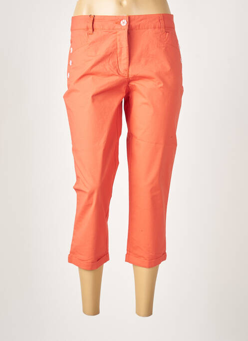 Pantalon trei sferturi portocaliu BASTINGAGE femeie