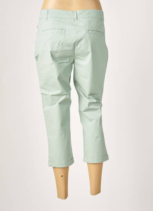 Pantalon trei sferturi verde BASTINGAGE femeie