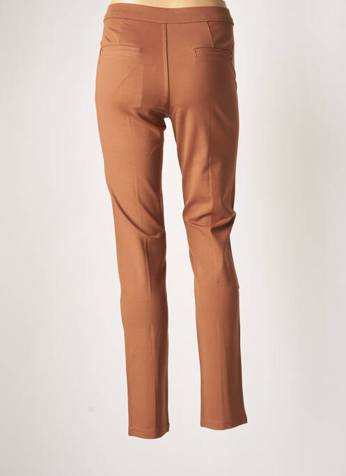 Pantalon chino maro YOULINE femeie