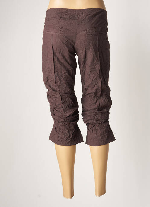 Pantalon trei sferturi maro VILA femeie