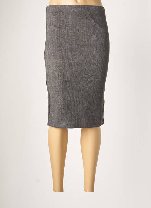 Fustă midi gri SPARKZ femeie