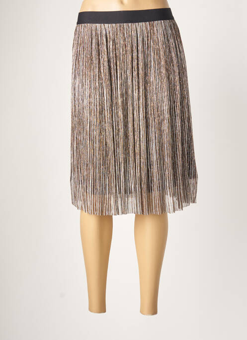 Fustă midi bej SPARKZ femeie