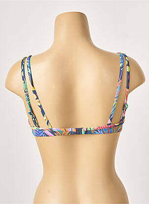 Sutien de costum de baie elasticitate top sutien modelat albastru CHERRY BEACH femeie