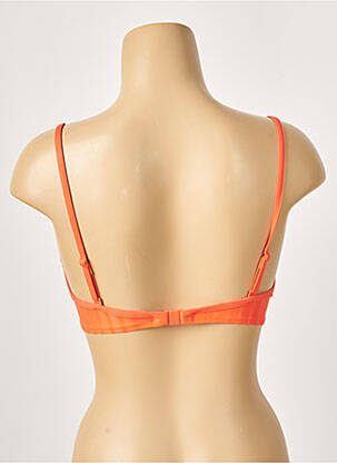 Sutien de costum de baie elasticitate top sutien push-up portocalie CHERRY BEACH femeie