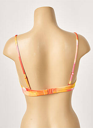 Sutien de costum de baie elasticitate top bentiță portocalie CHERRY BEACH femeie