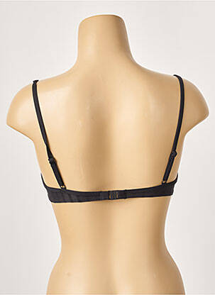 Sutien de costum de baie elasticitate top sutien modelat negru CHERRY BEACH femeie
