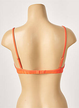 Sutien de costum de baie elasticitate top sutien push-up portocalie CHERRY BEACH femeie