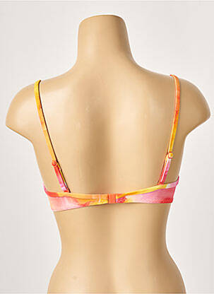 Sutien de costum de baie elasticitate top sutien push-up portocalie CHERRY BEACH femeie