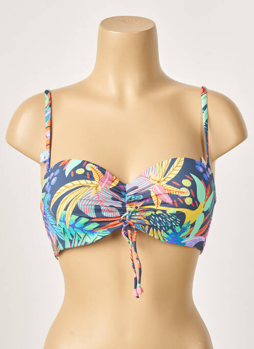 Sutien de costum de baie albastru CHERRY BEACH femeie
