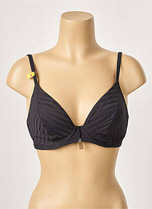 Sutien de costum de baie negru CHERRY BEACH femeie