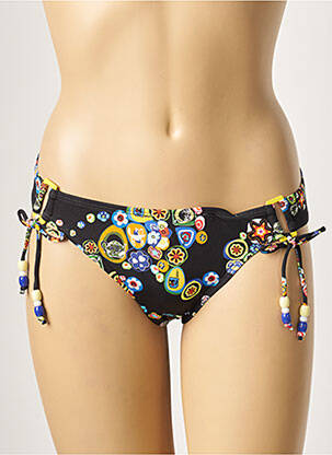 Chiloți de baie negru CHERRY BEACH femeie