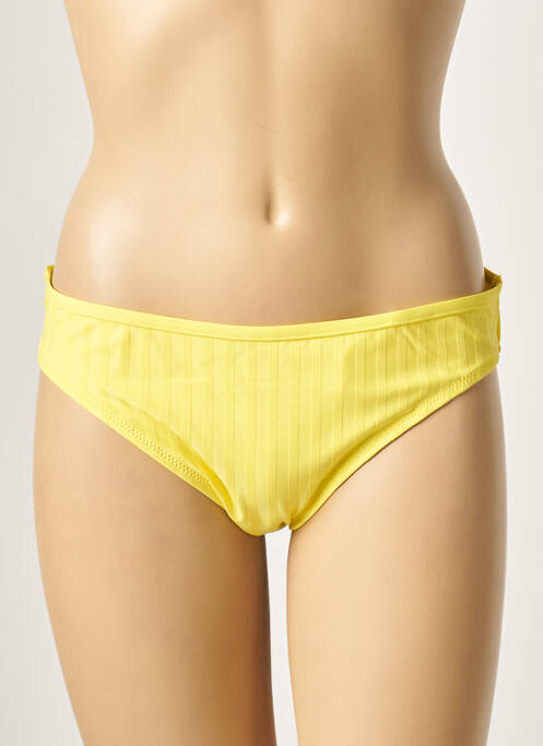 Chiloți de baie galben CHERRY BEACH femeie