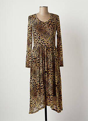 Rochie midi maro SPARKZ femeie