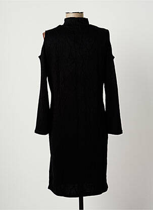 Rochie midi mâneci lungi mâneci lungi negru SPARKZ femeie