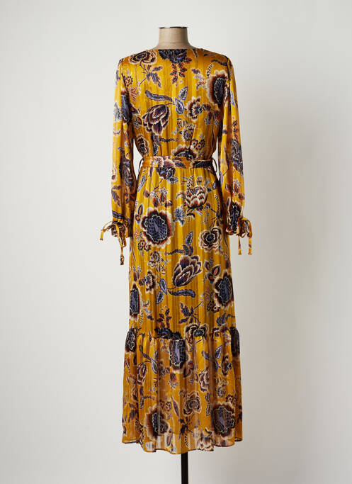 Rochie lungă galben MOKA'S femeie