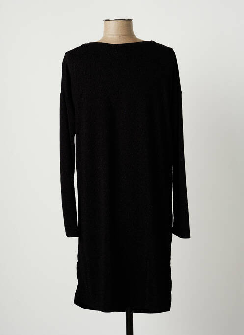 Rochie midi mâneci lungi mâneci lungi negru SPARKZ femme