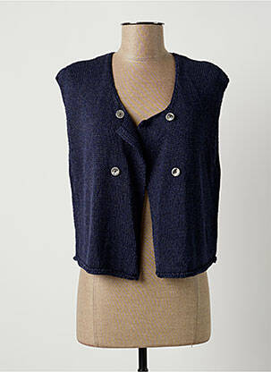 Vestă fără mâneci albastru MONTAGUT femeie