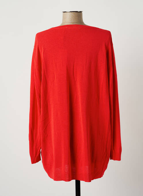 Vestă cu mâneci lungi roșu POLES femeie