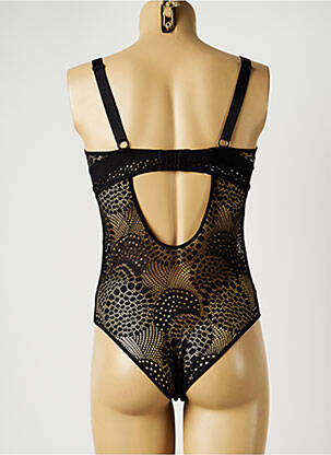 Body de lenjerie elasticitate negru IMPLICITE femeie