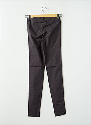 Pantalon slim talie elastică mărime normală maro VILA femeie