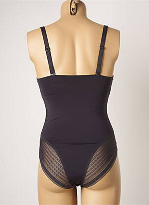 Body de lenjerie efect material satinat gri SIMONE PERELE femeie