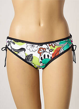 Chiloți de baie alb CHERRY BEACH femeie