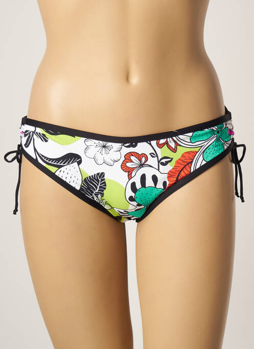 Chiloți de baie alb CHERRY BEACH femeie