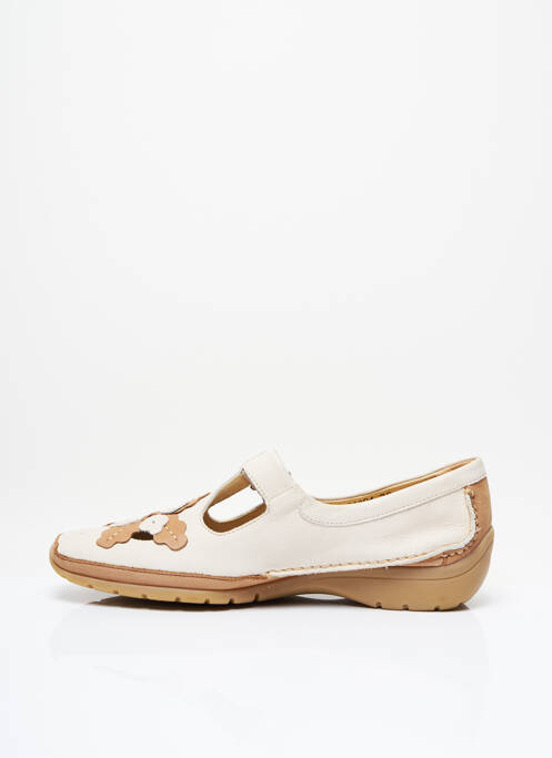 Sandale/Pantofi decupați bej LUXAT femeie