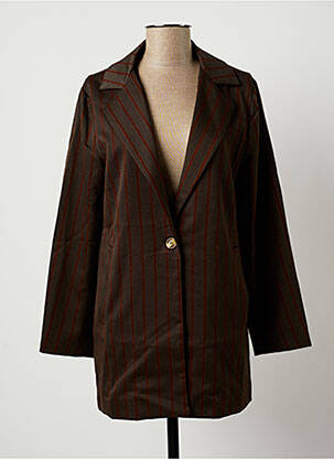 Palton lung verde ROSE MON AMOUR femeie