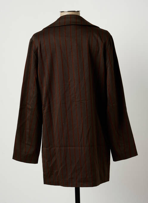 Palton lung verde ROSE MON AMOUR femeie