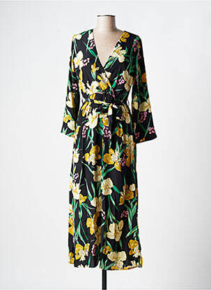 Rochie lungă negru ROSE femeie