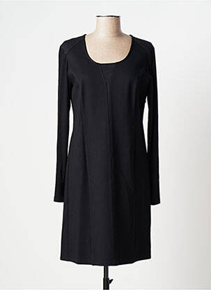 Rochie midi mâneci lungi mâneci lungi negru FRED SABATIER femeie