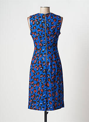 Rochie midi fără mâneci fără mâneci albastru TRUSSARDI JEANS femeie