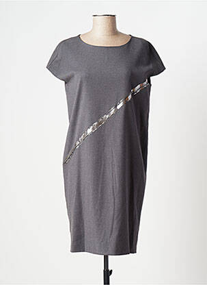 Rochie midi gri ELLEI femeie