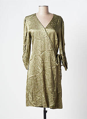 Rochie midi verde ROSE MON AMOUR femeie