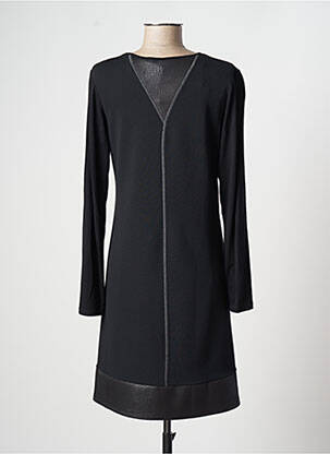 Rochie midi mâneci lungi mâneci lungi negru FRED SABATIER femeie