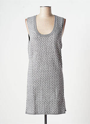 Rochie scurtă gri LOLLIPOPS femeie