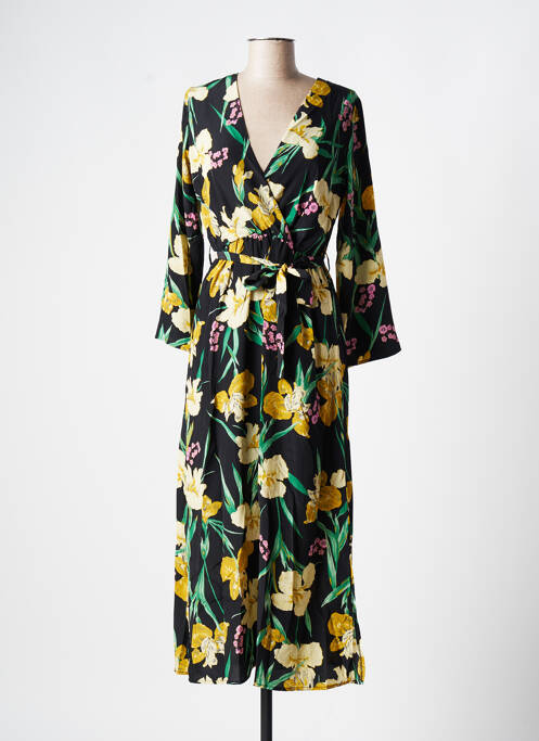 Rochie lungă negru ROSE femeie