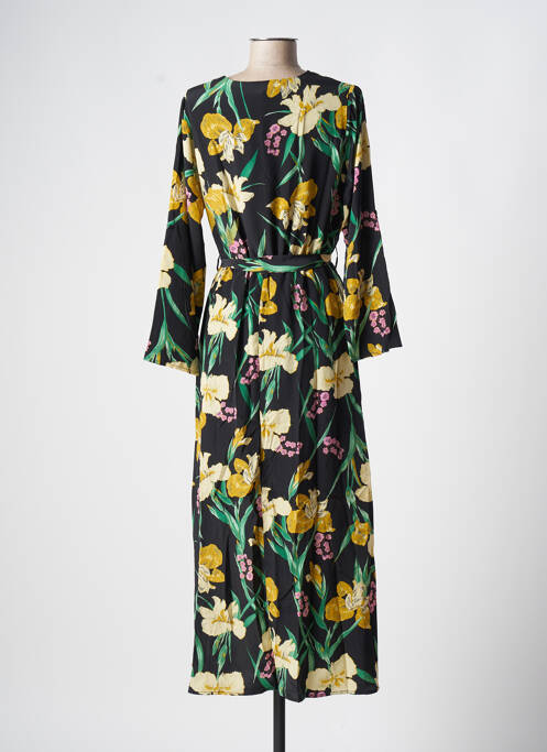 Rochie lungă negru ROSE femeie