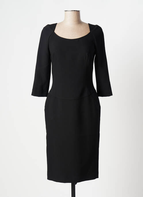 Rochie midi negru TRUSSARDI JEANS femeie