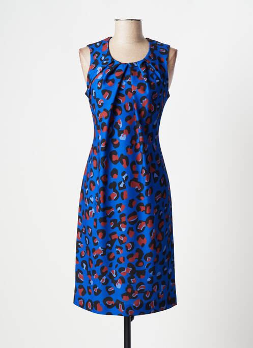 Rochie midi albastru TRUSSARDI JEANS femeie