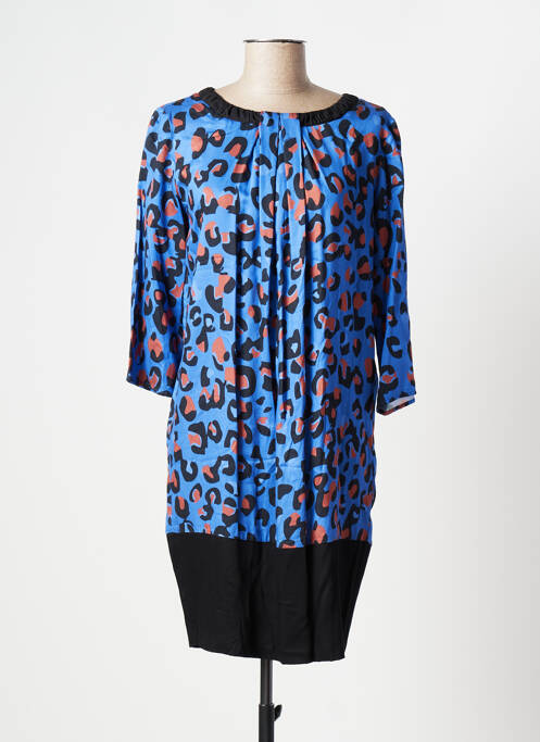 Rochie midi albastru TRUSSARDI JEANS femeie