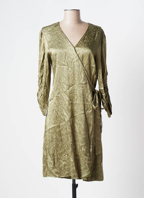 Rochie midi verde ROSE MON AMOUR femeie